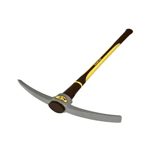Railroad Pick, 36-In. Fiberglass Handle, 5-Lb.