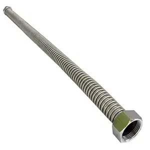 LARSEN SUPPLY CO., INC. 10-1398 Magna Flex Water Softener Connector, Stainless Steel, 3/4 x 1 x 24-In.