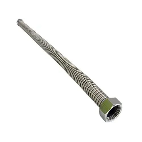 Magna Flex Water Softener Connector, Stainless Steel, 3/4 x 1 x 24-In.