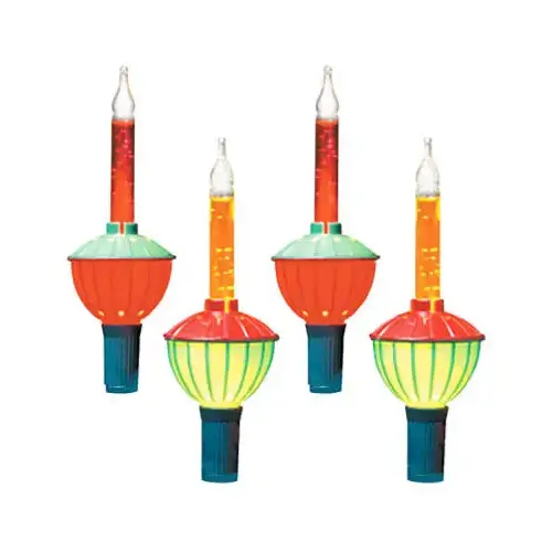 Christmas Bubble 7-Light Set