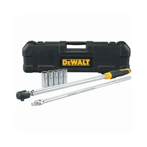 7-Pc. Torque Wrench Tire Change Kit, 1/2-In. Drive