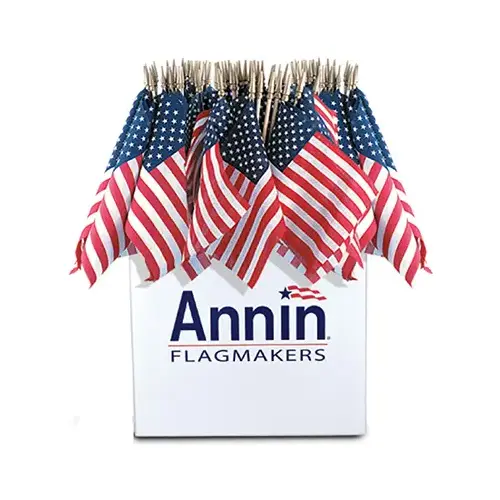 U.S. Handheld Flag, 8 x 12-In. - pack of 48