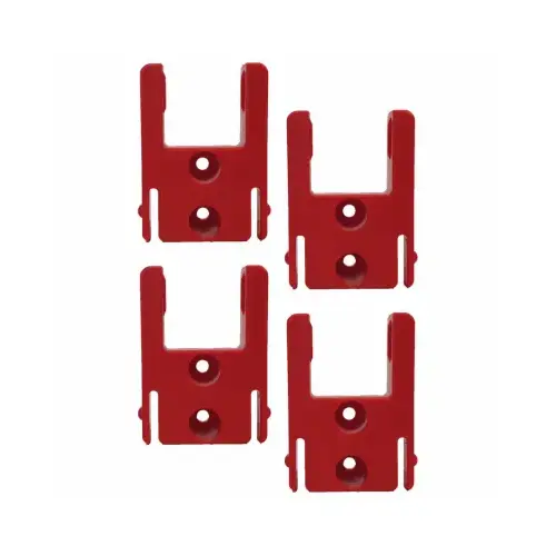 Milwaukee M18 Tool Holder Mounts pack of 4 Red