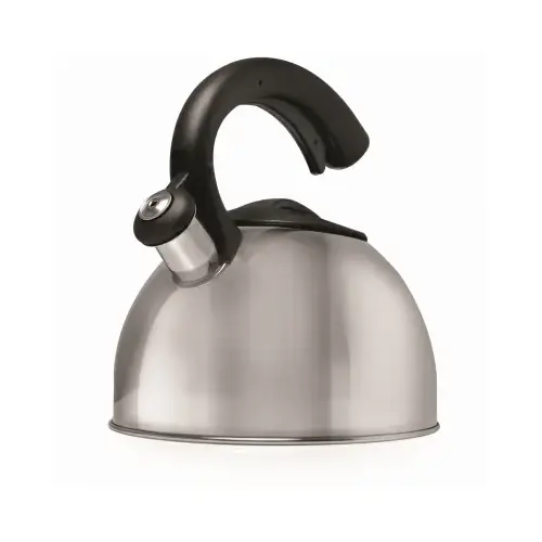 Colin Series Stovetop Whistling Tea Kettle, 3 qt Capacity, Ergonomic, Stay Cool Handle, Stainless Steel