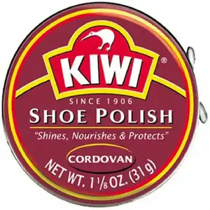 S C JOHNSON WAX 10120 Shoe Polish Paste, Cordovan, 1-1/8-oz.