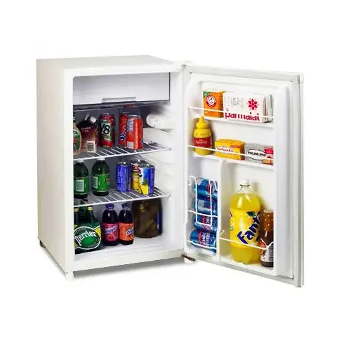 4.4 Cu. Ft. White Counter High Refrigerator with Separate Chiller