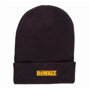 DEWALT DXWW50029-BLK-ONE DeWalt BLK Beanie Hat