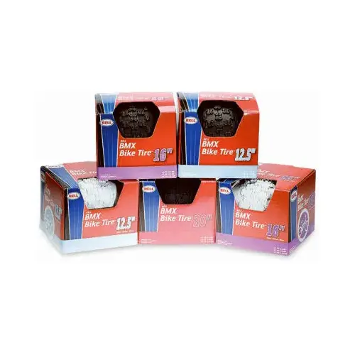 12.5-Inch Black BMX Bike Tire 12.5-Inch Black BMX Bike Tire