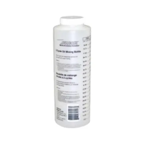 Marine Mixing Bottle, Large Mouth, Plastic Marine Mixing Bottle, Large Mouth, Plastic