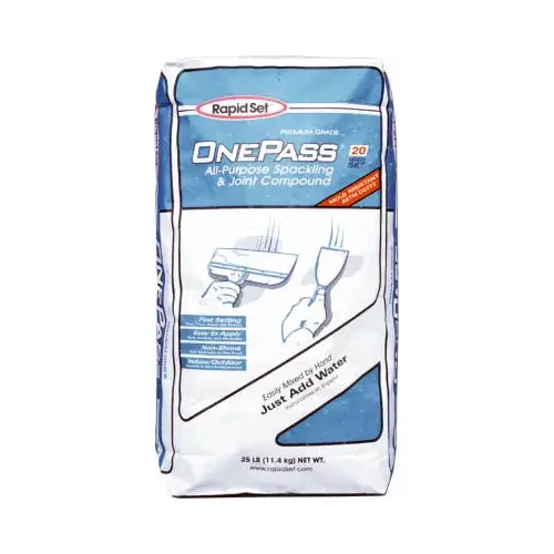 One Pass Drywall Repair Material, 25 Lb.