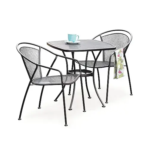 Uptown Patio Bistro Chair, Steel Mesh Uptown Patio Bistro Chair, Steel Mesh