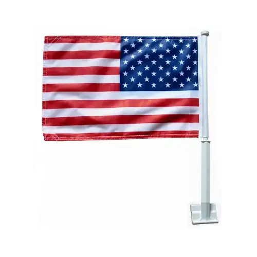 U.S. Car Flag, 11 x 18-In. U.S. Car Flag, 11 x 18-In.
