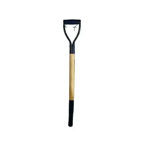 Link 30 In. x 1-1/2 In. Dia. Steel D-Grip Wood Fork Replacement Handle