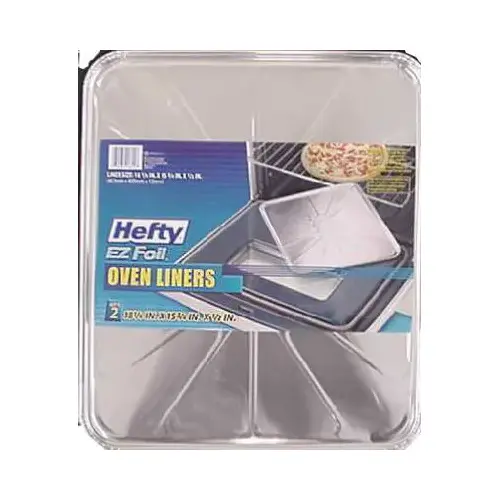 Oven Liner, Aluminu - 2 per pack x12 packs