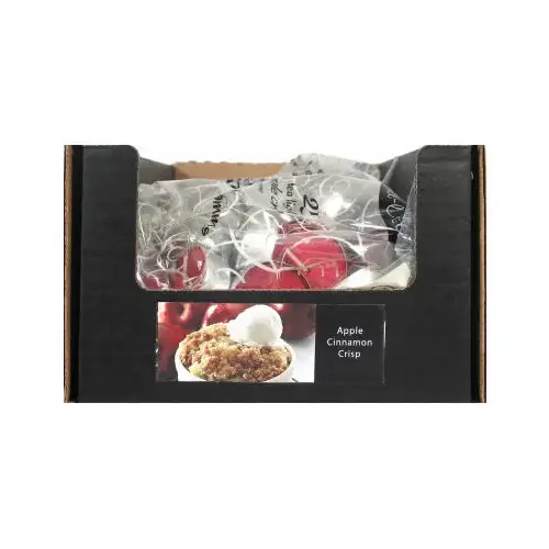 1647687 Tea Light Candle, Apple Cinnamon Crisp Fragrance, Crimson Candle - pack of 25