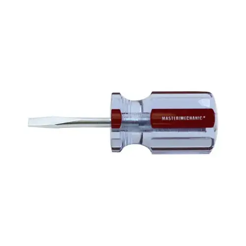 Screwdriver, Stubby Slotted, 3/16 x 1.5-In. Screwdriver, Stubby Slotted, 3/16 x 1.5-In.