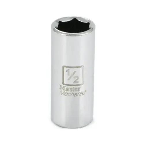 3/8-Inch Drive 1/2-Inch 6-Point Deep Well Socket 3/8-Inch Drive 1/2-Inch 6-Point Deep Well Socket
