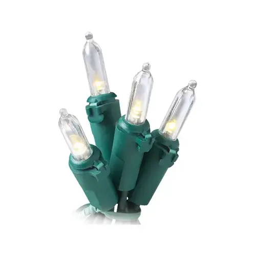 Christmas LED Light Set, Mini Warm White, 200-Ct. Christmas LED Light Set, Mini Warm White, 200-Ct.