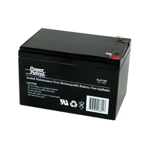 Sealed Lead Acid Battery, 12-Volt, 12-Amp