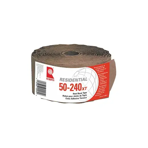 Heat Bond Seam Tape, 22 yd L, 6 in W, Brown