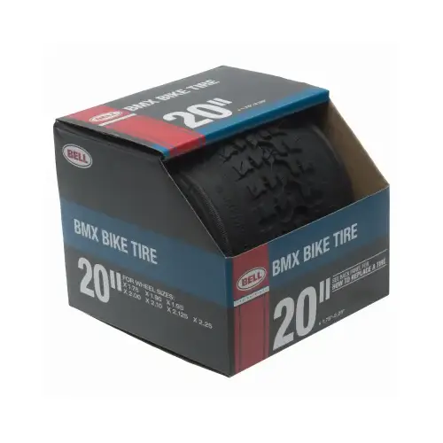 20-Inch Black BMX Bike Tire 20-Inch Black BMX Bike Tire