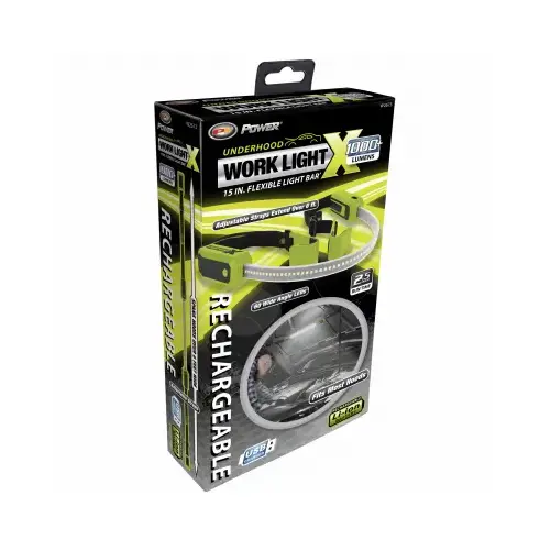 Rechargeable Underhood LED Work Light, 1000+ Lumens