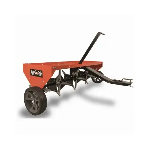 Lawn Aerator, 140 lb Drum, 48 in W Working, 32-Spike, 3 in D Aeration, Steel