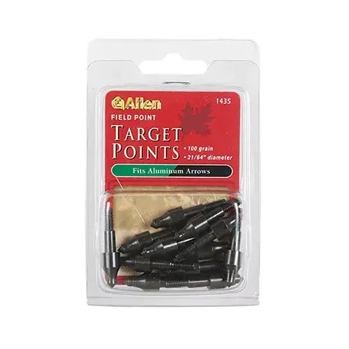 Archery Target Field Point, 100-Grain, 21/64-In., 12-Ct. Archery Target Field Point, 100-Grain, 21/64-In., 12-Ct.