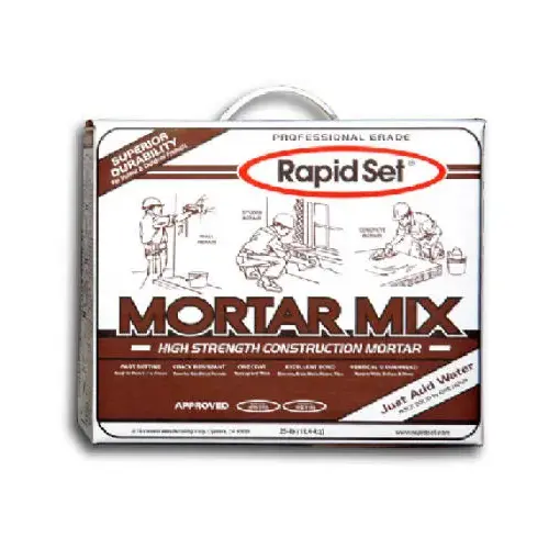 Rapid Set Mortar, 25-Lbs.