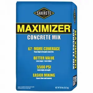 SAKRETE OF NORTH AMERICA 65200007 Maximizer Concrete Mix, 80-Lbs.
