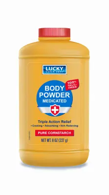 DELTA BRANDS INC. Medicated Body Powder 8-oz. 11366-12