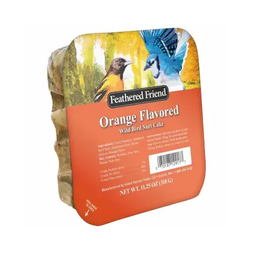 Zesty Orange Suet, 11 oz. Zesty Orange Suet, 11 oz.