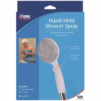 COMPASS HEALTH BRANDS Handheld Shower Head 84 In. Hose B21500 0000