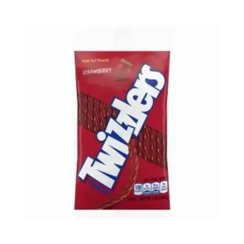 TWZ12 Candy and Gum Licorice, Strawberry Flavor, 7 oz Bag TWZ12 Candy and Gum Licorice, Strawberry Flavor, 7 oz Bag