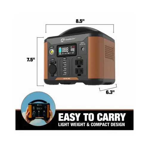 Elite 300 Series 296W 120V Portable Power Station