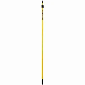 Mr. LongArm 6272 Pro-Pole Extension Pole, 1-1/4 in Dia, 6.1 to 11.3 ft L, Fiberglass/Rubber, Fiberglass Handle