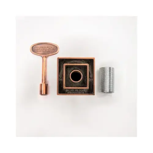 2PC BRZ Univ Flange/Key