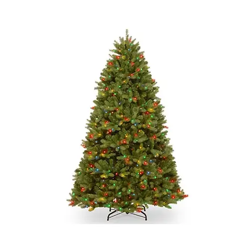 Pre-Lit Newberry Spruce Artificial Christmas Tree, Hinged, 750 Dual Color LED Lights, 10 Functions, 7.5 Ft. Pre-Lit Newberry Spruce Artificial Christmas Tree, Hinged, 750 Dual Color LED Lights, 10 Functions, 7.5 Ft.