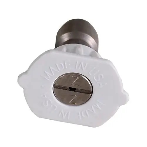 High-Pressure Nozzle, 40 deg Angle White High-Pressure Nozzle, 40 deg Angle White