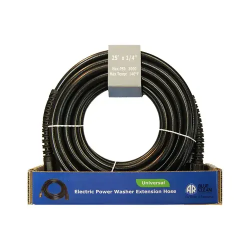 Pressure Washer Extension Hose For Wand & Lance Units, 1/4-In. x 25-Ft.