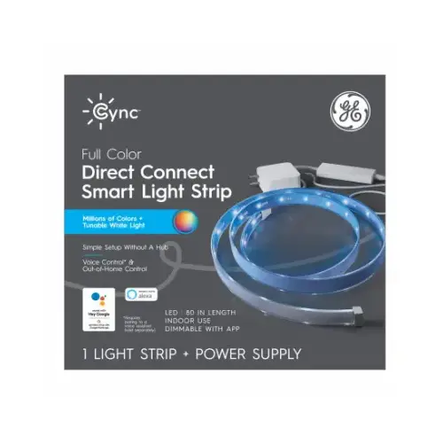 Cync Smart LED Light Strip, Dimmable, Millions of Colors, 80-In. Long Cync Smart LED Light Strip, Dimmable, Millions of Colors, 80-In. Long