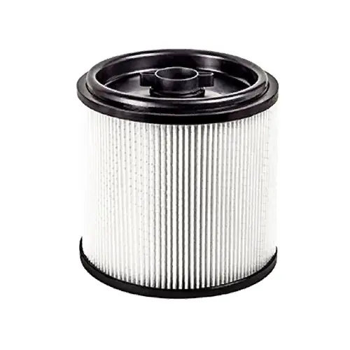 HEPA Fine Dust Cartridge Filter & Retainer, For 5-16 Gallon Vacs