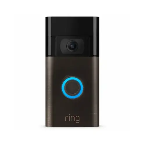 Video Doorbell, Version 2, Venetian Bronze, Video & Two-Way Talk Video Doorbell, Version 2, Venetian Bronze, Video & Two-Way Talk