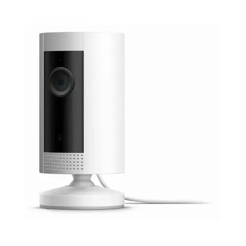 Smart Indoor Camera, Motion Detection, Sends Notifications, White Smart Indoor Camera, Motion Detection, Sends Notifications, White
