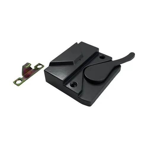 Bronze Left Hand Casement Window Lock 2-3/8" Screw Holes