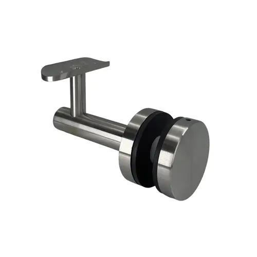 316 Brushed Stainless Long Arm Malibu Series Glass Mounted Hand Rail Bracket 316 Brushed Stainless Long Arm Malibu Series Glass Mounted Hand Rail Bracket