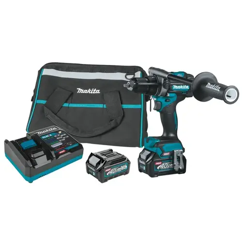 XGT Hammer Driver Drill Kit, Battery Included, 40 V, 2.5 Ah, 1/2 in Chuck, Keyless Chuck