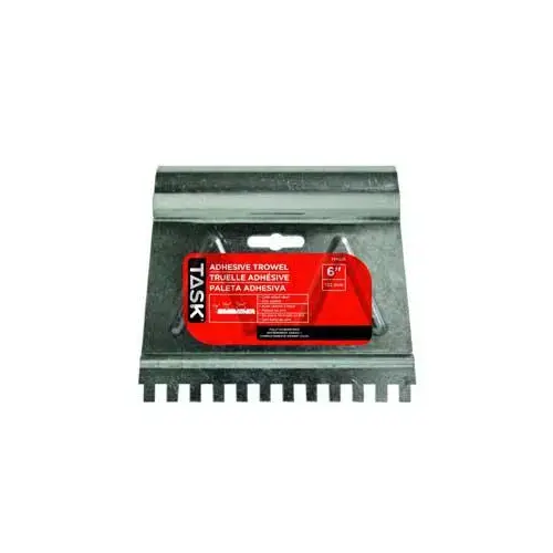 Adhesive Spreader, Saw Tooth Blade, Steel Blade
