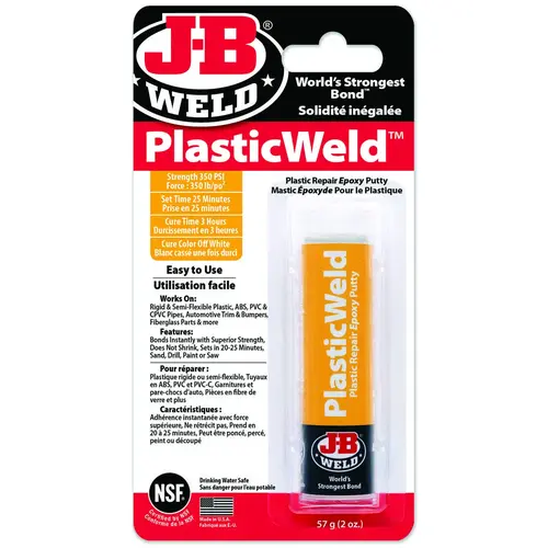 Epoxy Putty, Off-White, Solid, 2 oz