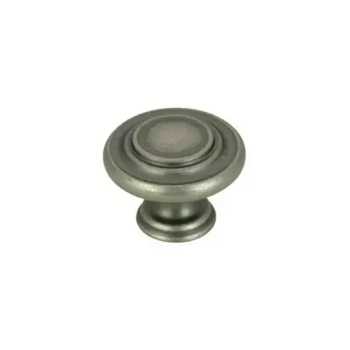 Cabinet Knob, 31/32 in Projection, Metal, Brushed Nickel Cabinet Knob, 31/32 in Projection, Metal, Brushed Nickel